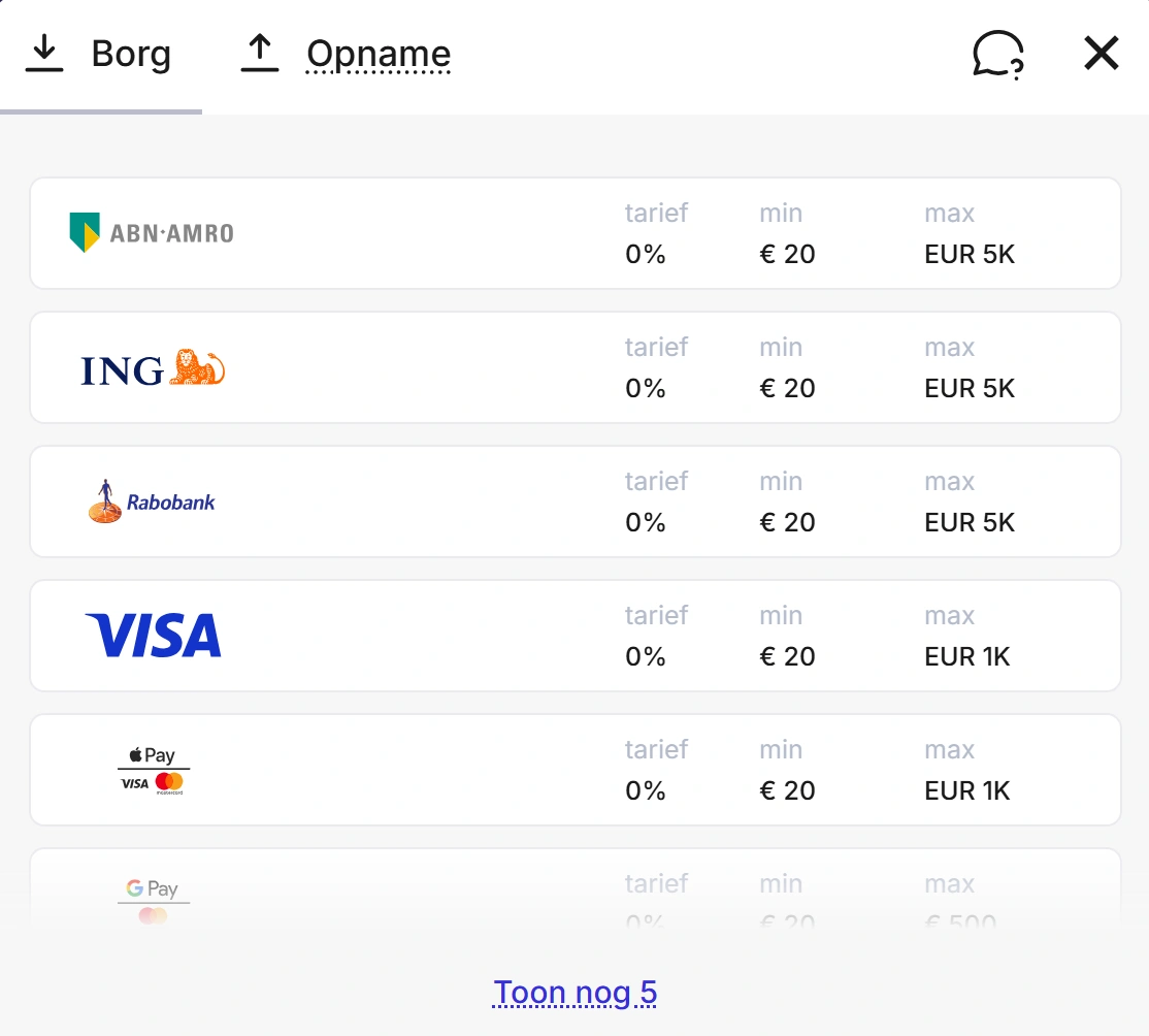 ZumoBetCasino Uitbetalingen